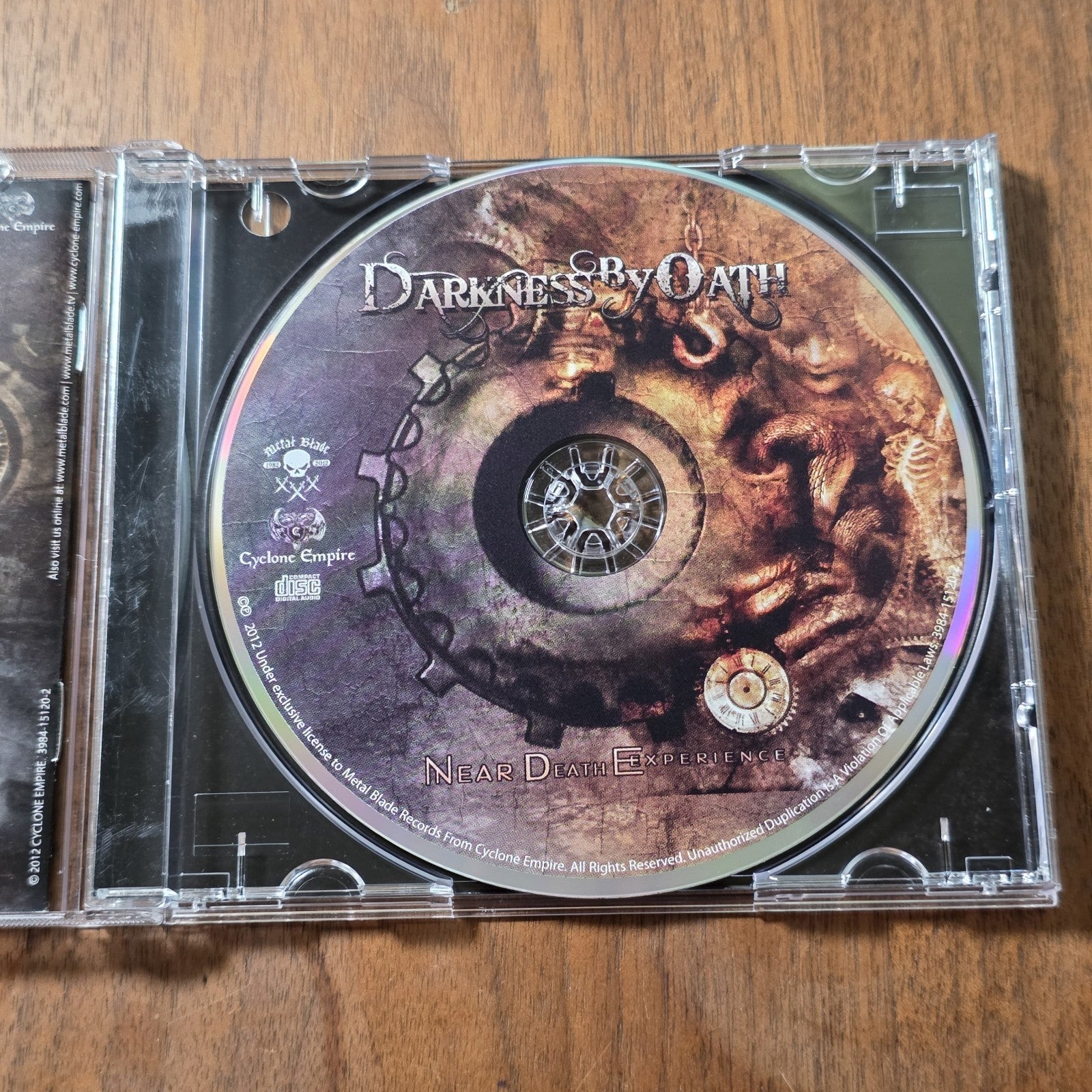 Darkness By Oath - Near Death Experience CD Album 2012 Melodic Death Metal
