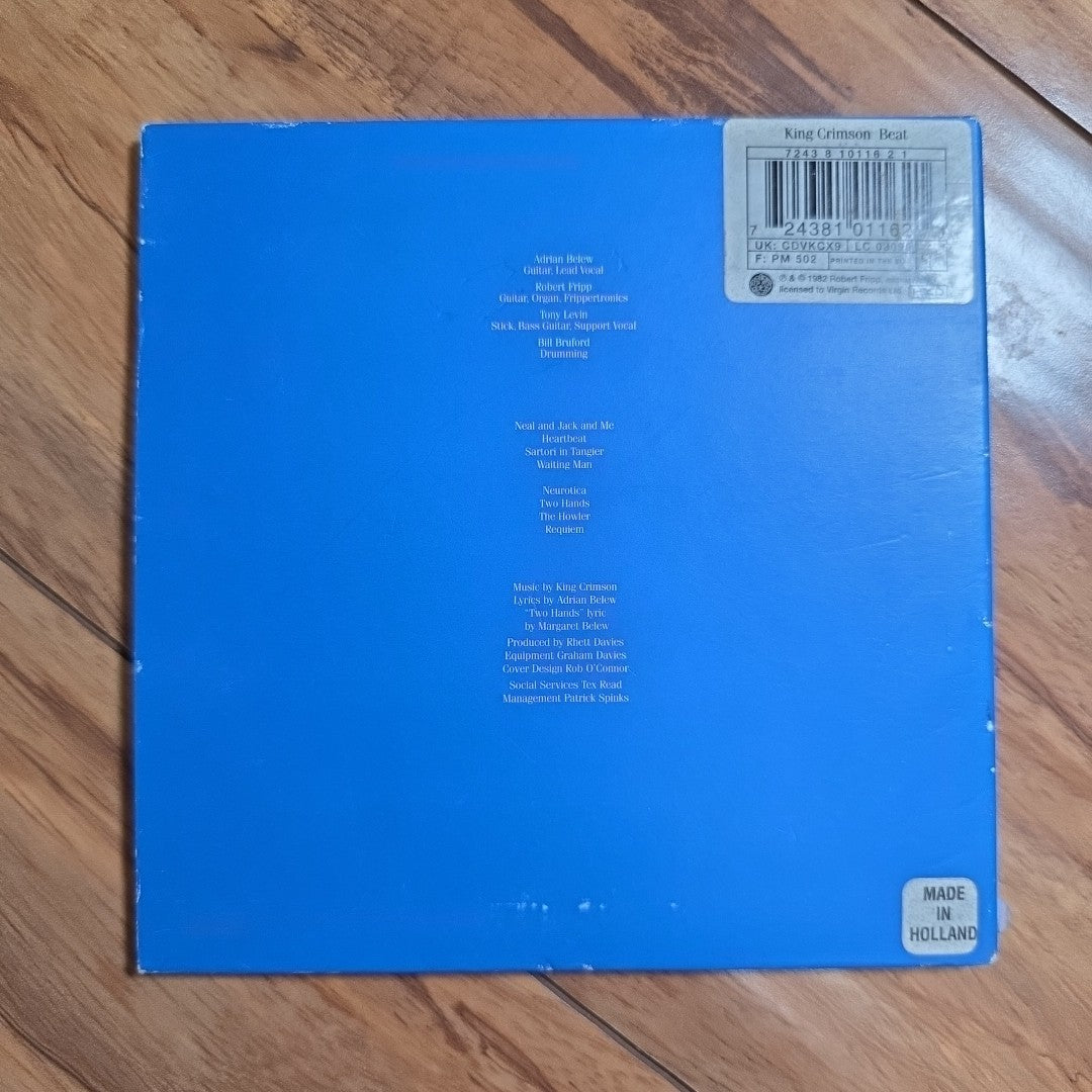 King Crimson - Beat CD Album 1982 Progressive Rock