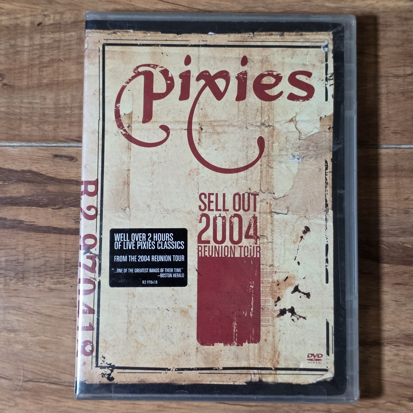 Pixies Sell Out 2004 Reunion Tour DVD 43 Tracks Frank Black Kim Deal New Sealed