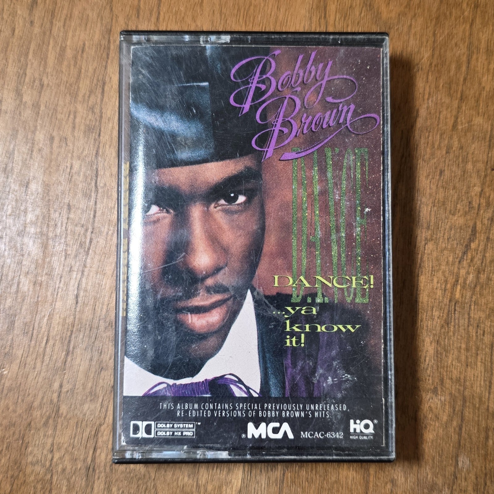 Bobby Brown - Dance Ya Know It Album 1989 R&B Soul Cassette MCA Records