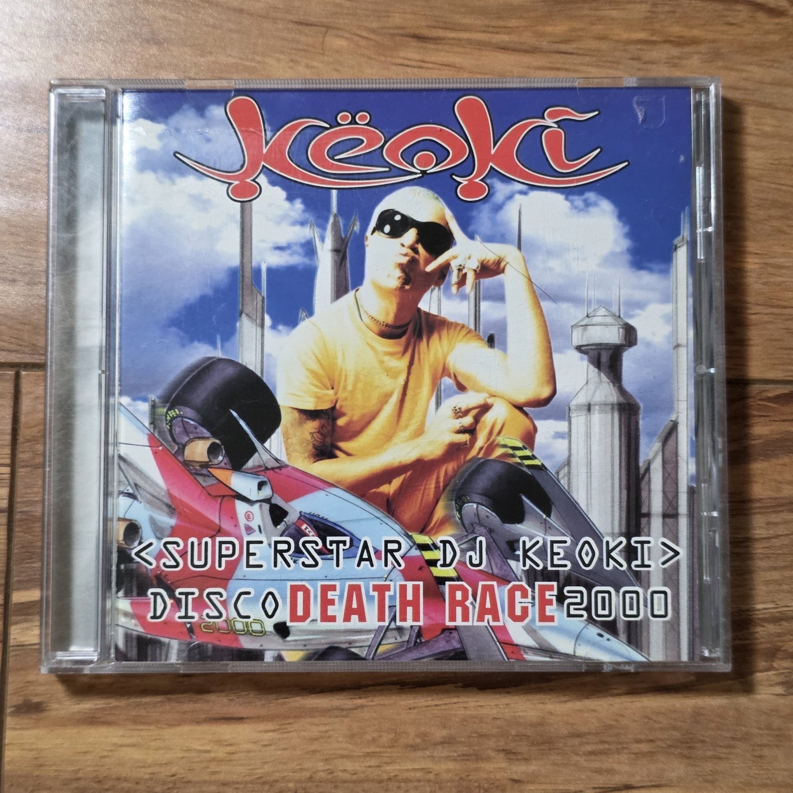 Superstar DJ Keoki - Disco Death Race 2000 CD 1996 Techno Electronica Rare HTF