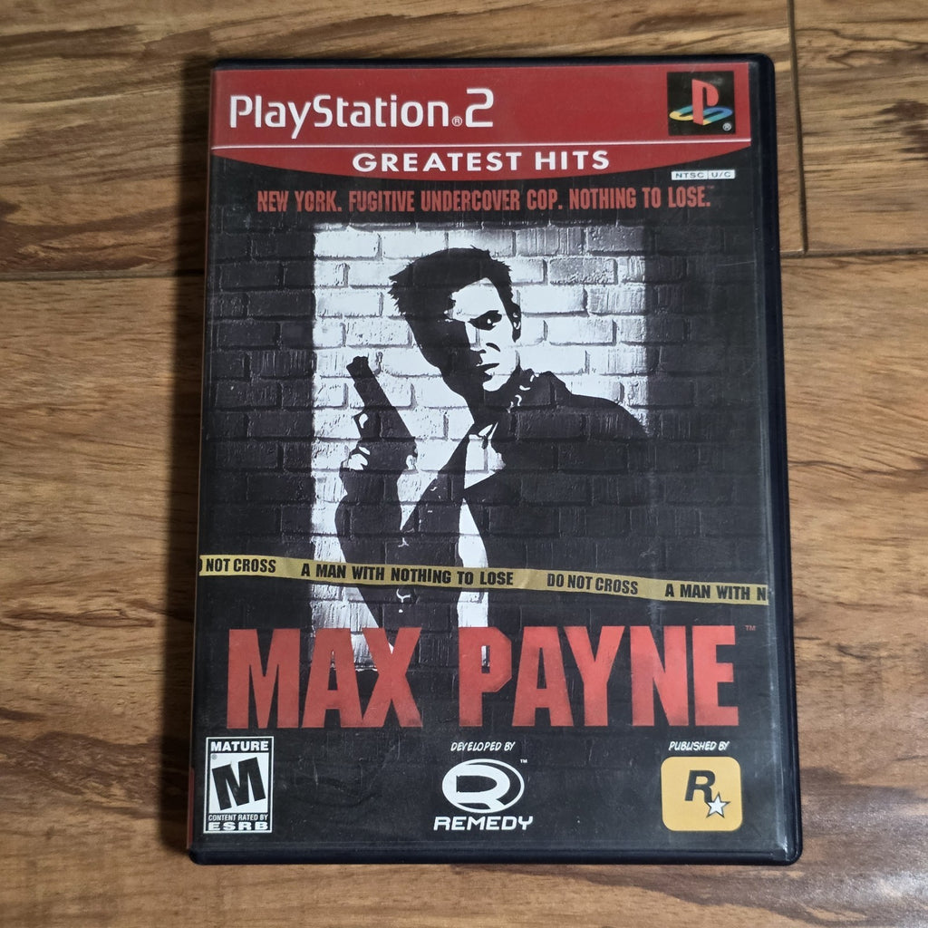Max Payne PS2 PlayStation 2 2001 Action Shooter Greatest Hits CIB