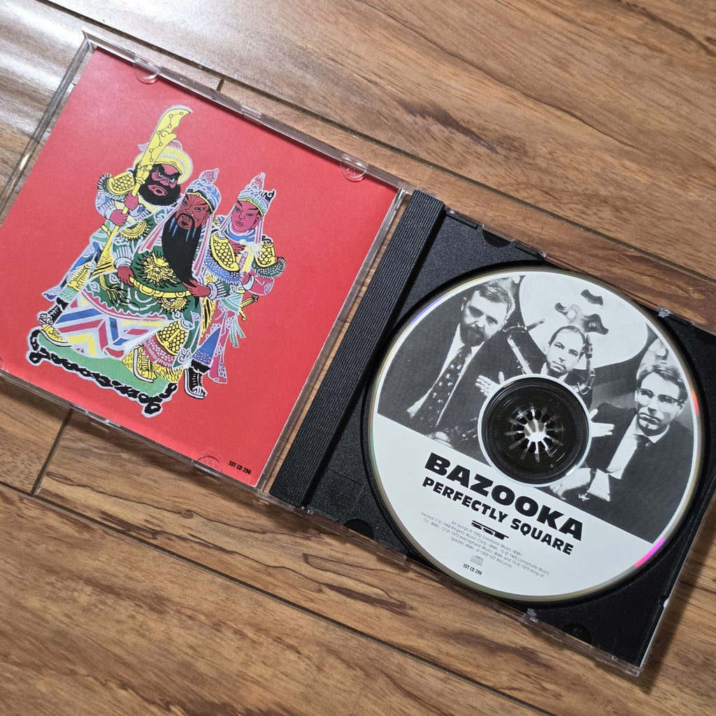 Bazooka - Perfectly Square CD Album 1992 Avant-Garde Jazz Rock