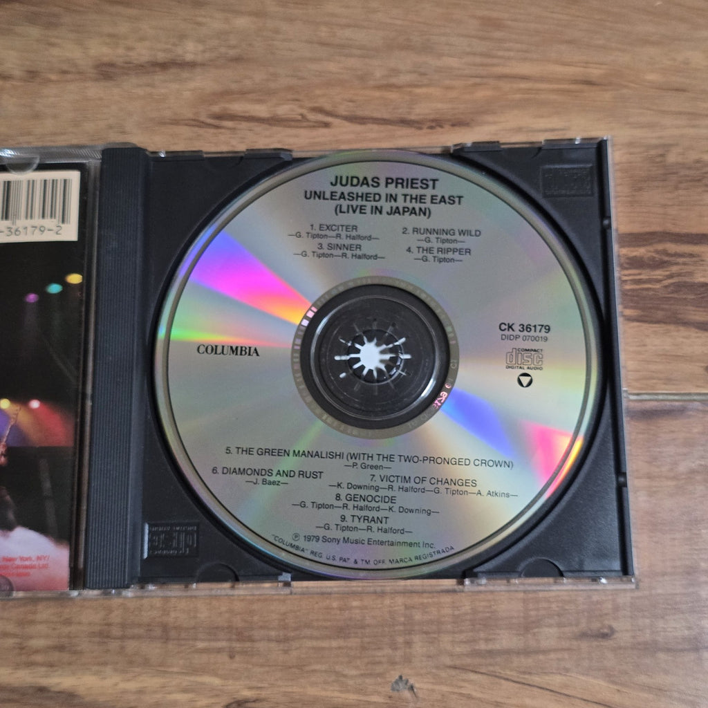 Judas Priest - Unleashed in the East CD Live Album 1979 Heavy Metal HTF