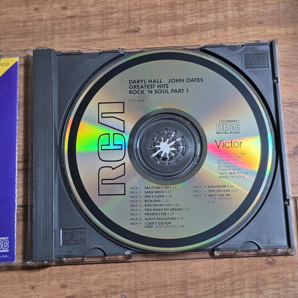 Daryl Hall & John Oates - Rock 'n Soul, Pt. 1: Greatest Hits CD Compilation 1990