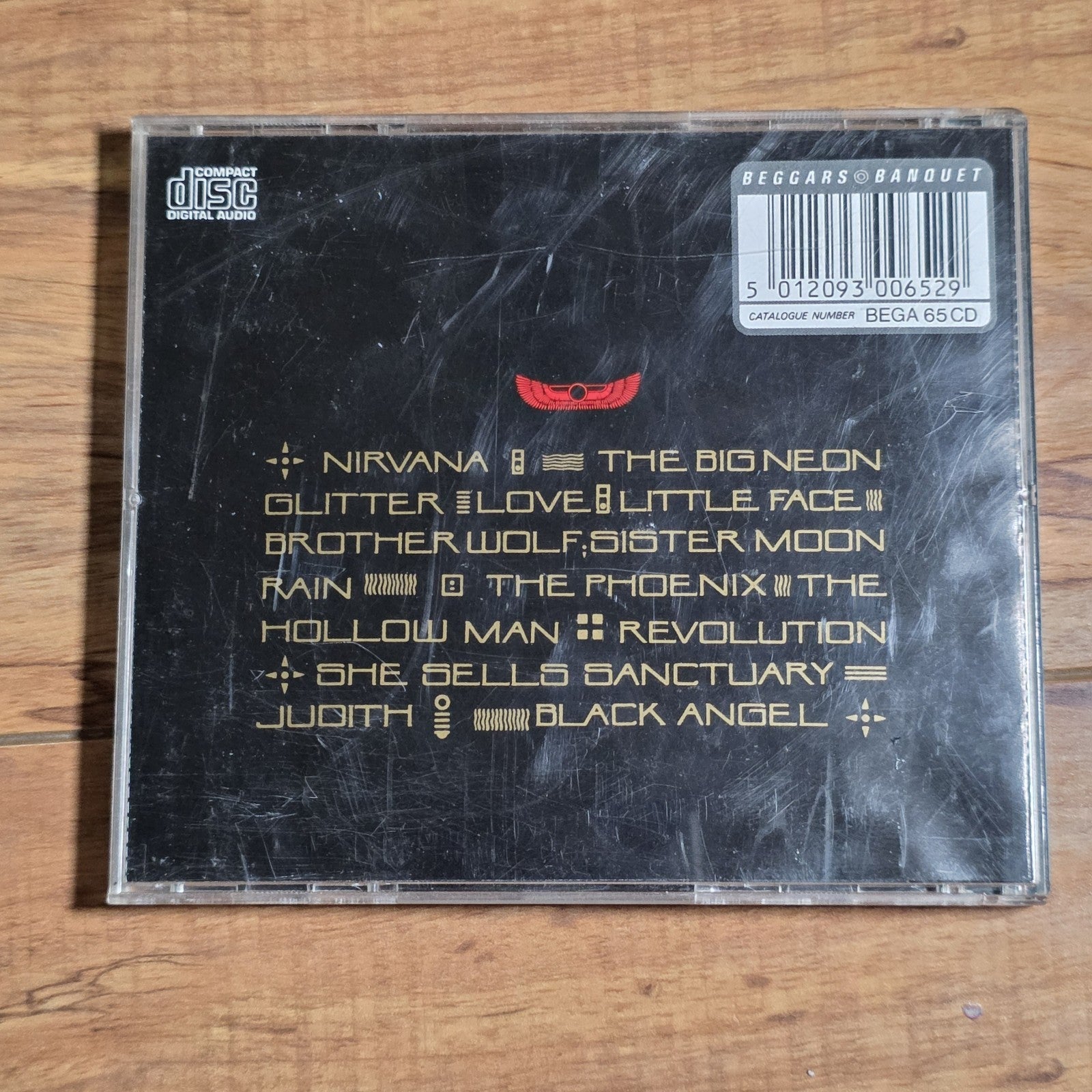 The Cult - Love CD Album 1985 Post-Punk French Import HTF