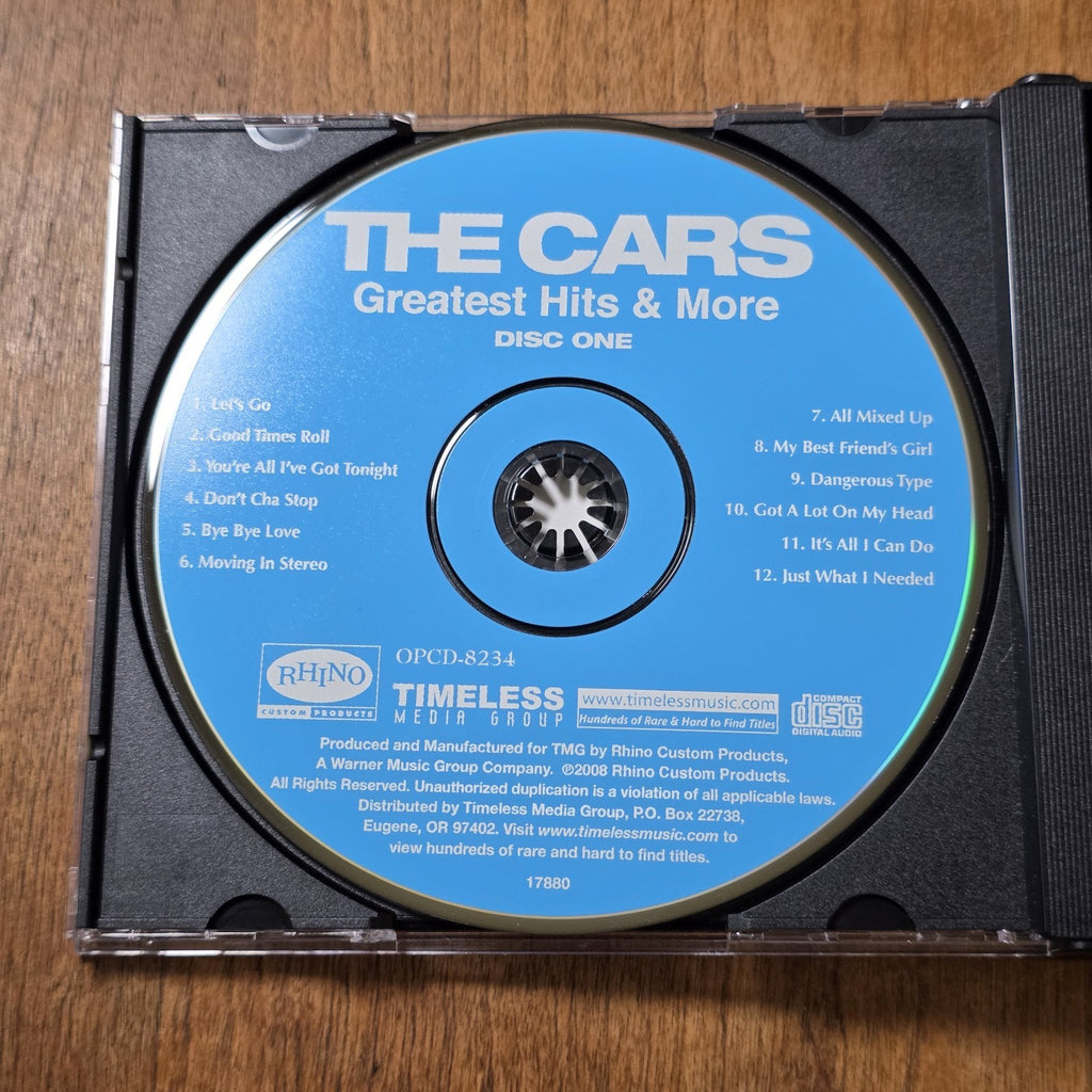The Cars - Greatest Hits & More CD Compilation 2008 Rock 3 Disc Rare HTF