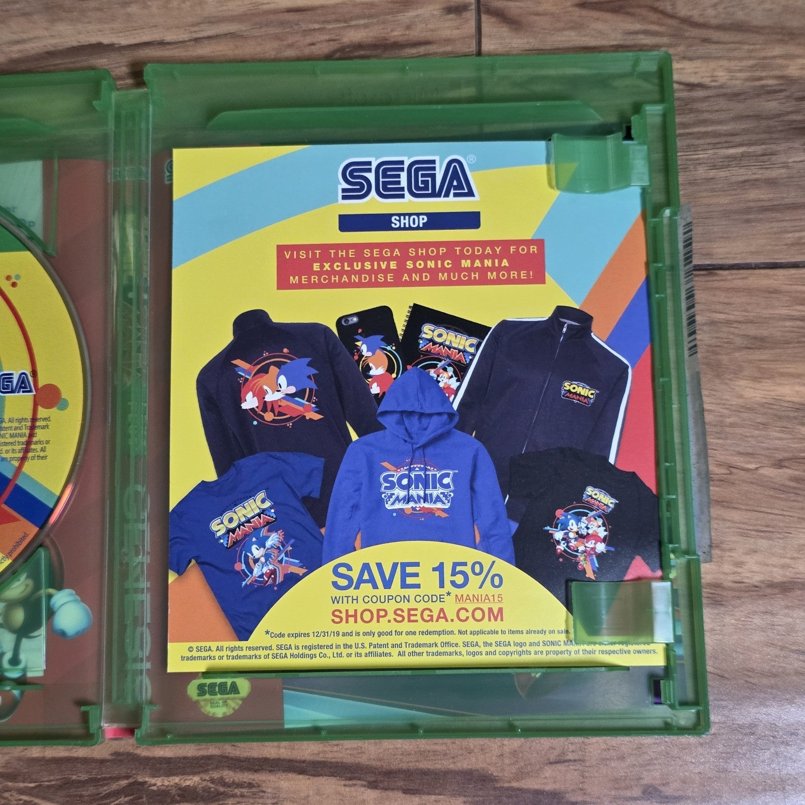 Sonic Mania Plus Xbox One 2018 Platformer CIB