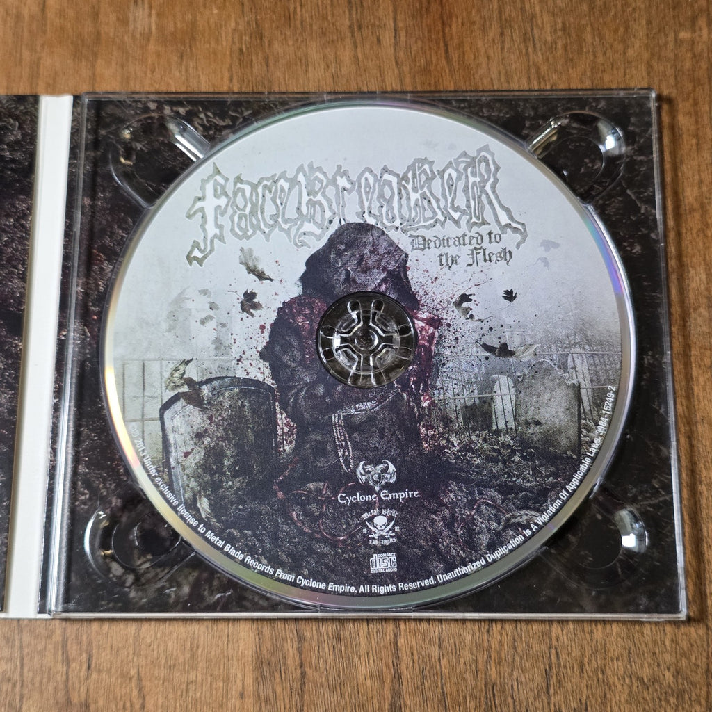 Facebreaker - Dedicated To The Flesh CD Album 2010 Death Metal Digipak