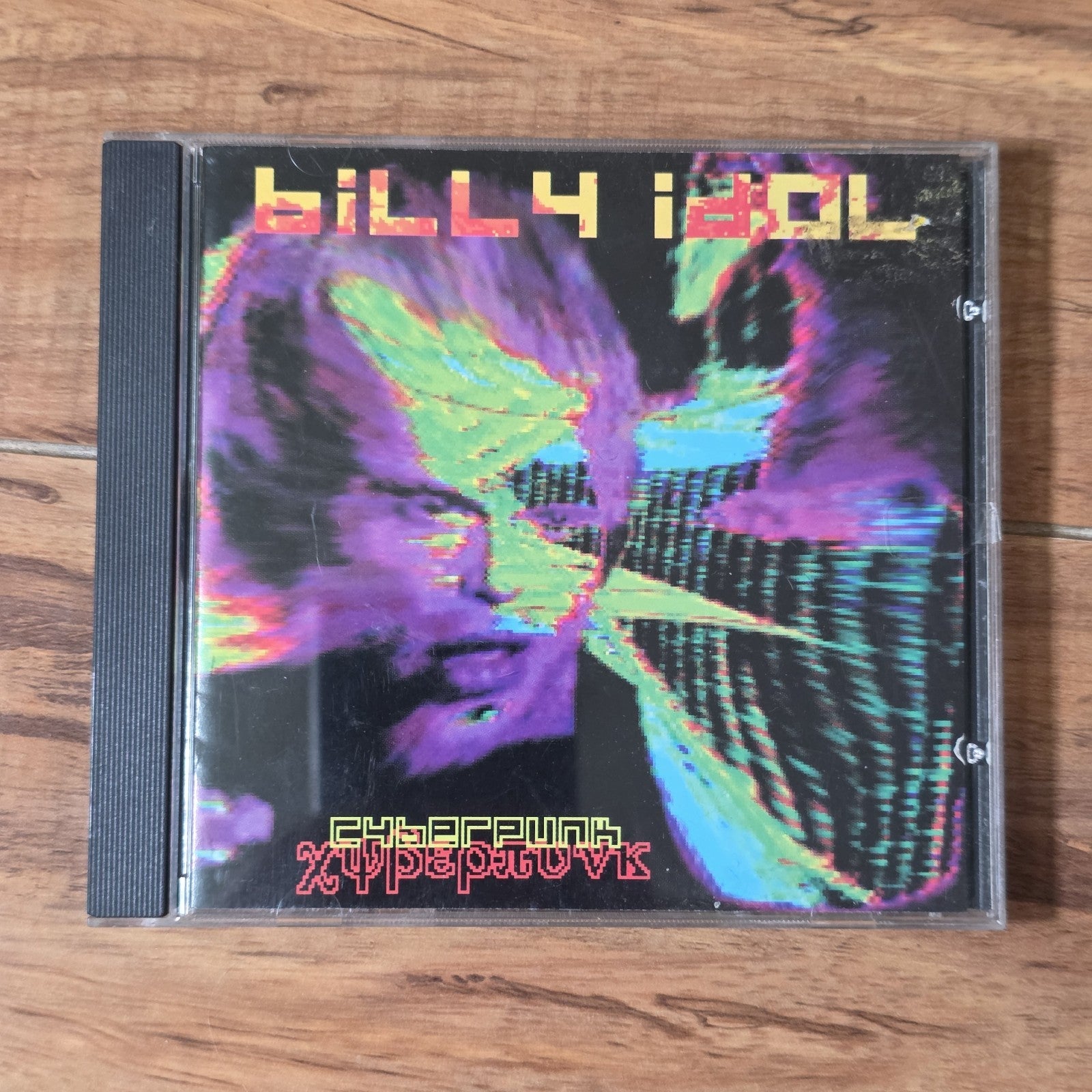 Billy Idol - Cyberpunk CD 1993 Chrysalis Records 90s Industrial Rock Rare HTF