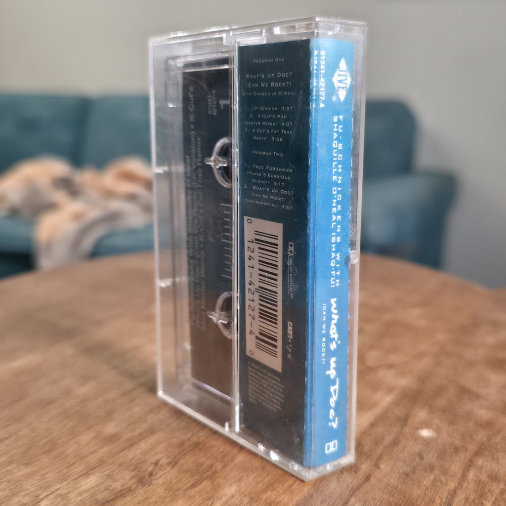 Fu-Schnickens - What's Up Doc Cassette Maxi-Single 1993 Hip Hop Shaquille O'Neal