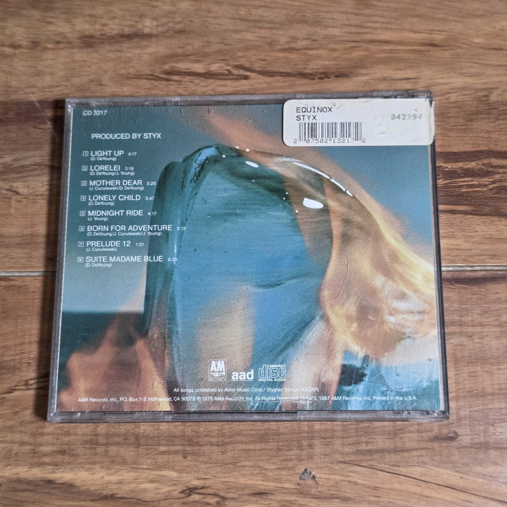 Styx - Equinox CD Album 1975 Progressive Rock