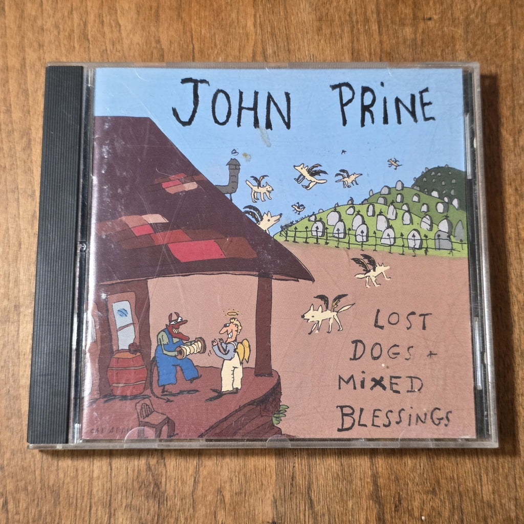 John Prine - Lost Dogs & Mixed Blessings CD Album 1995 Folk