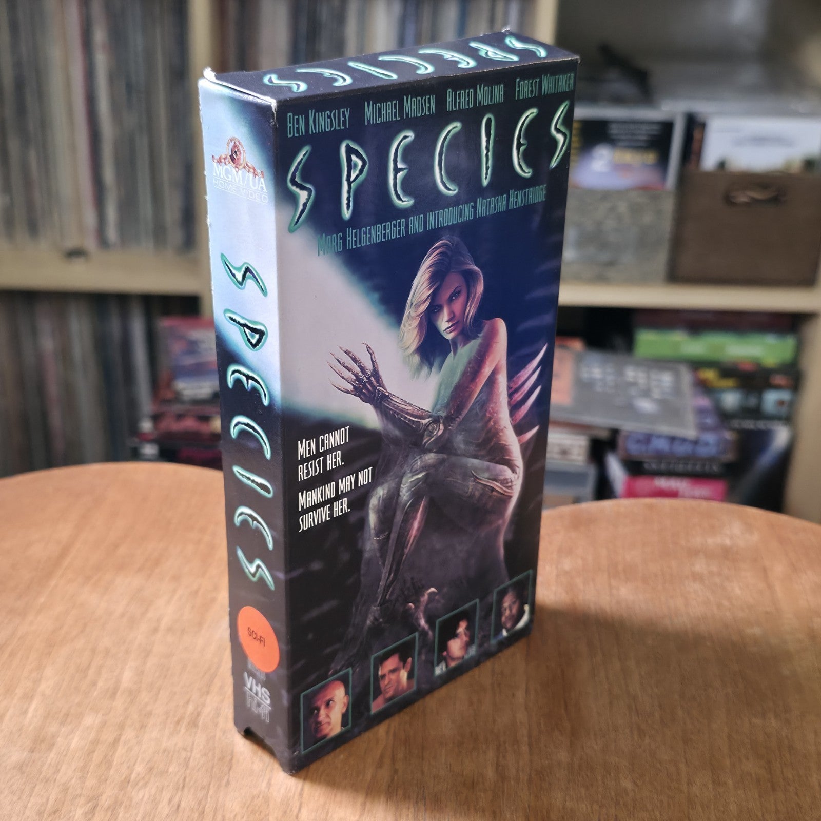Species VHS 1995 Sci-Fi Horror