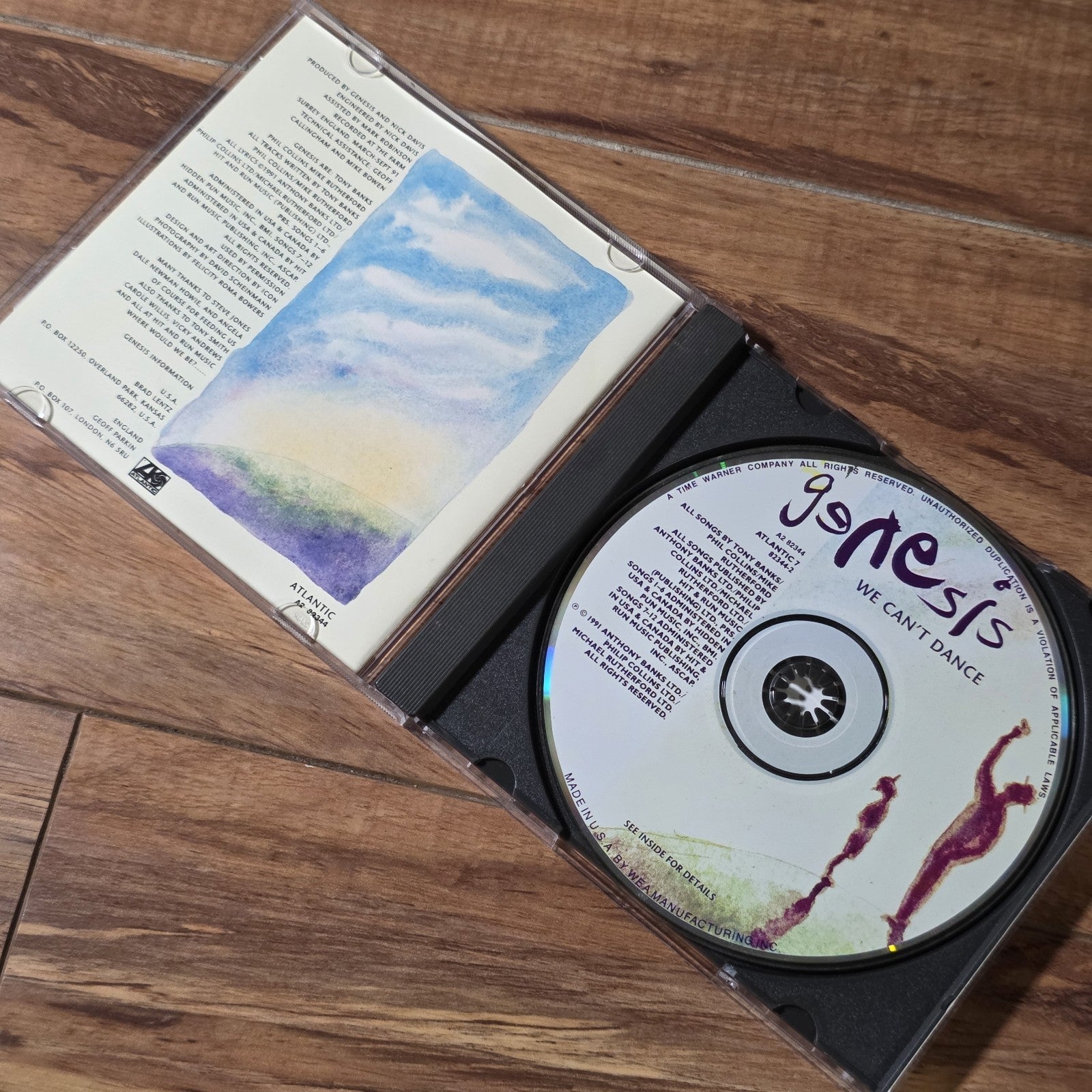 Genesis - We Can't Dance CD 1991 Atlantic Records Phil Collins Rock