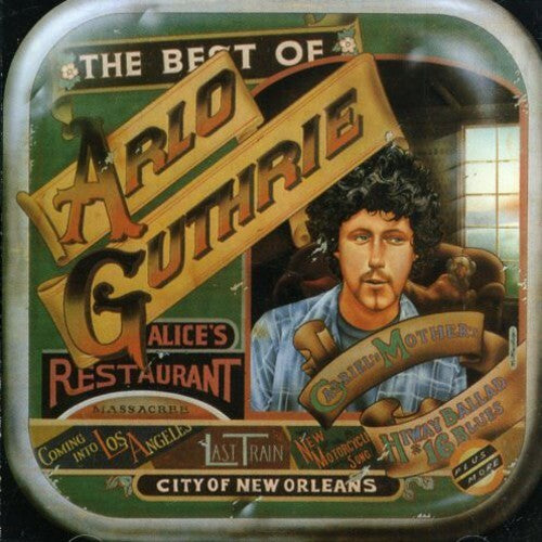 Arlo Guthrie - The Best of Arlo Guthrie CD Compilation 1977 Folk Rock