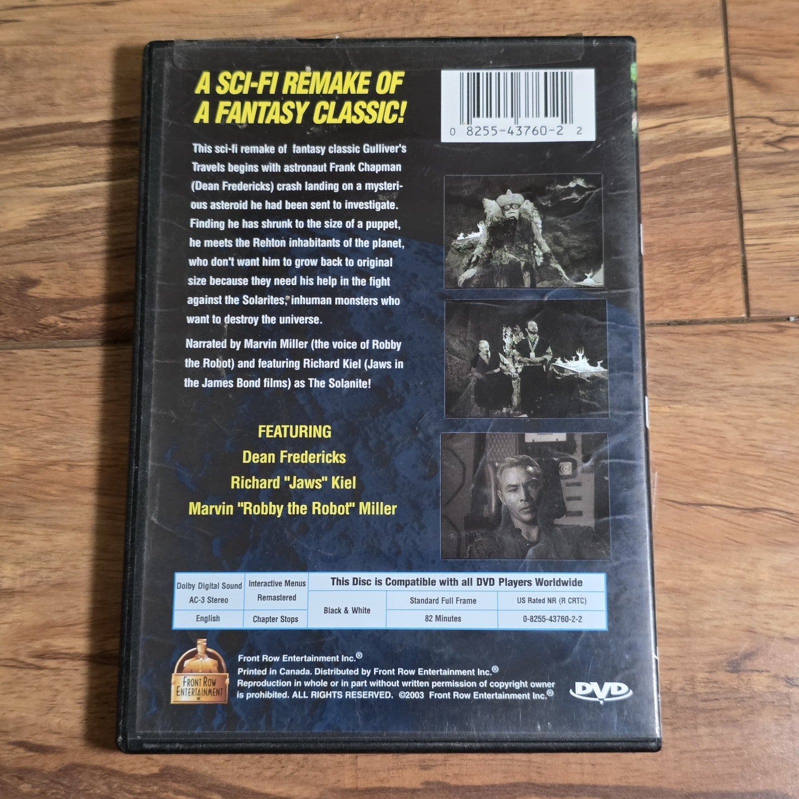 The Phantom Planet DVD 1961 Sci-Fi Remastered B&W
