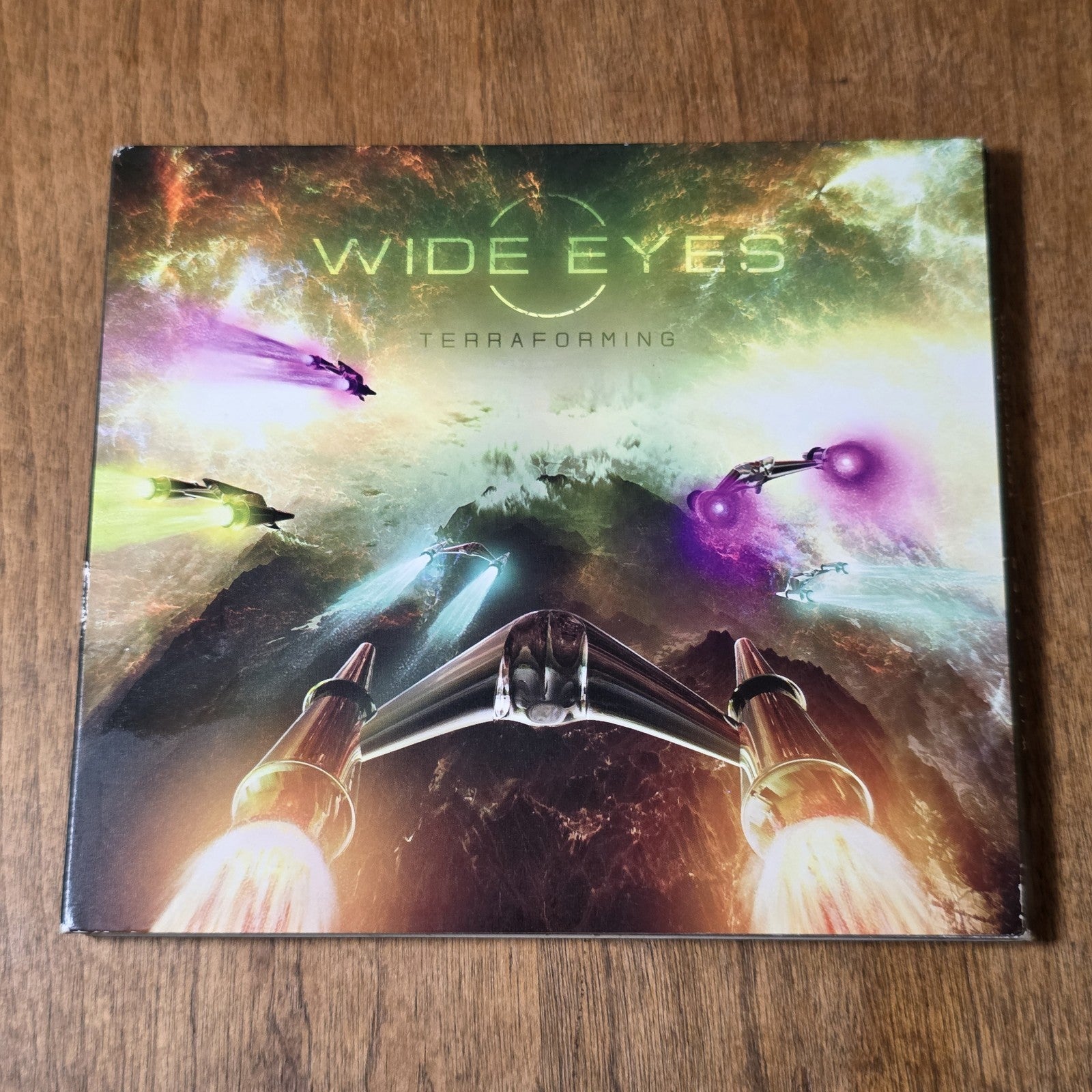 Wide Eyes - Terraforming CD Album 2015 Prog Metal Rare HTF
