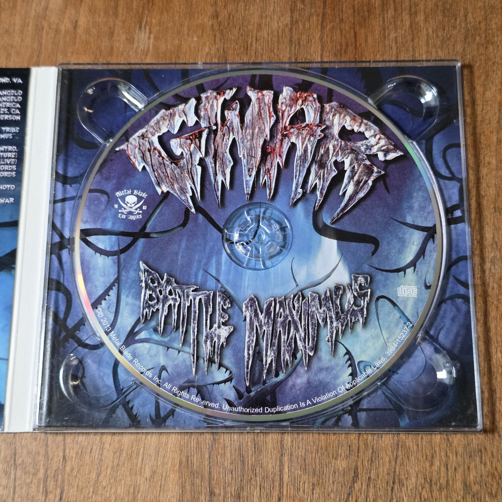 GWAR - Battle Maximus CD Album 2013 Heavy Metal Metal Blade Records