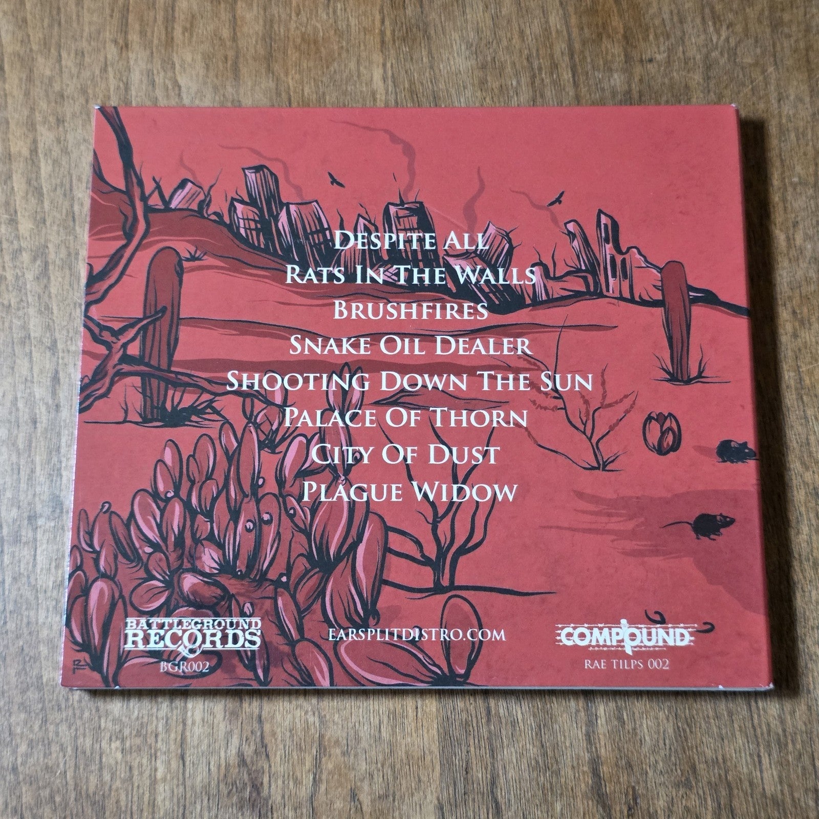 Godhunter - City of Dust CD Album 2014 Sludge Metal Digipak