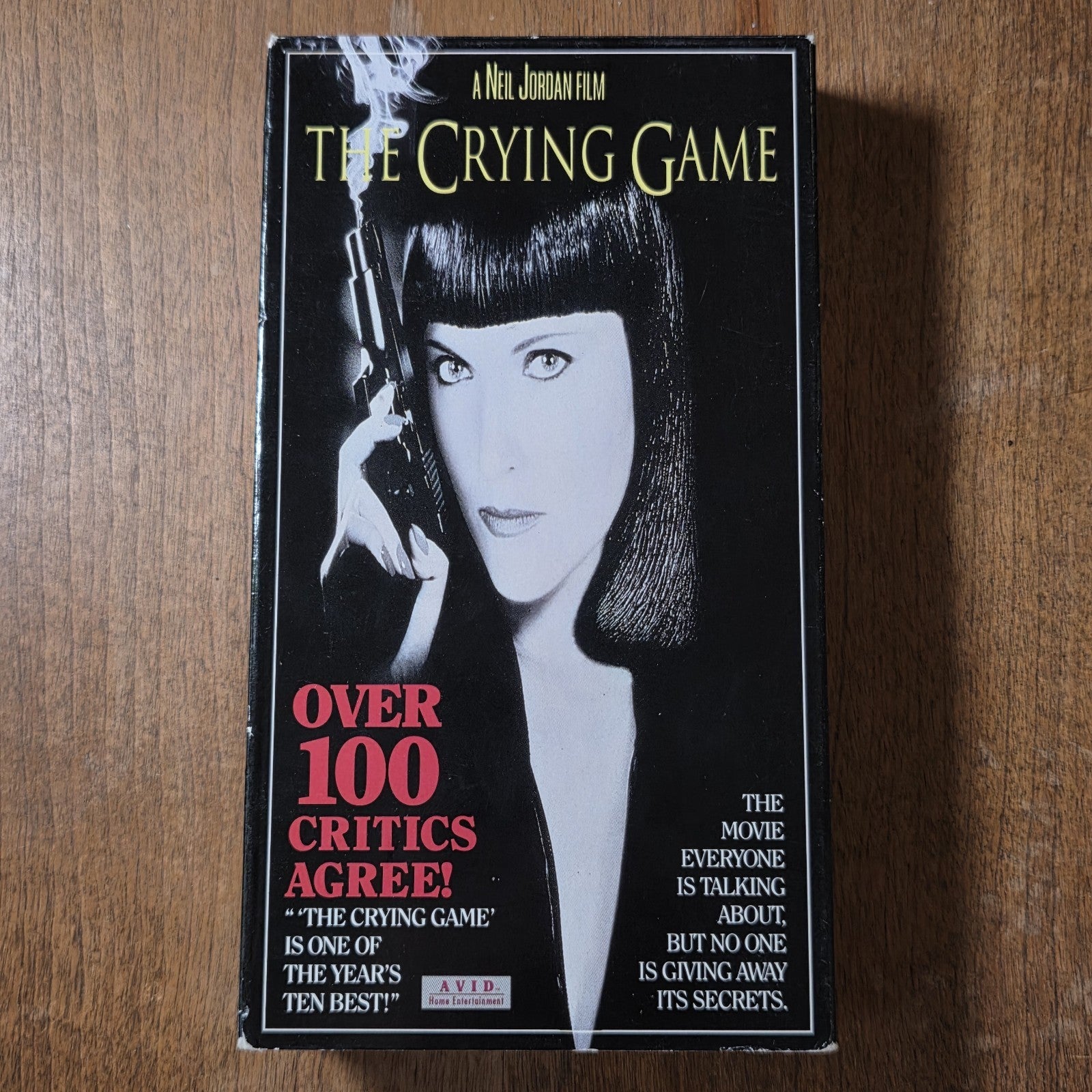 The Crying Game 1992 VHS Neil Jordan Drama Stephen Rea Jaye Davidson
