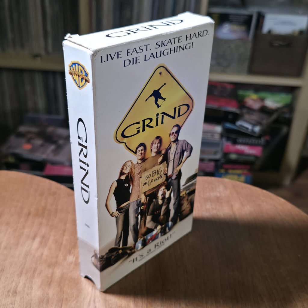 Grind VHS 2003 Skateboarding Comedy Rare HTF
