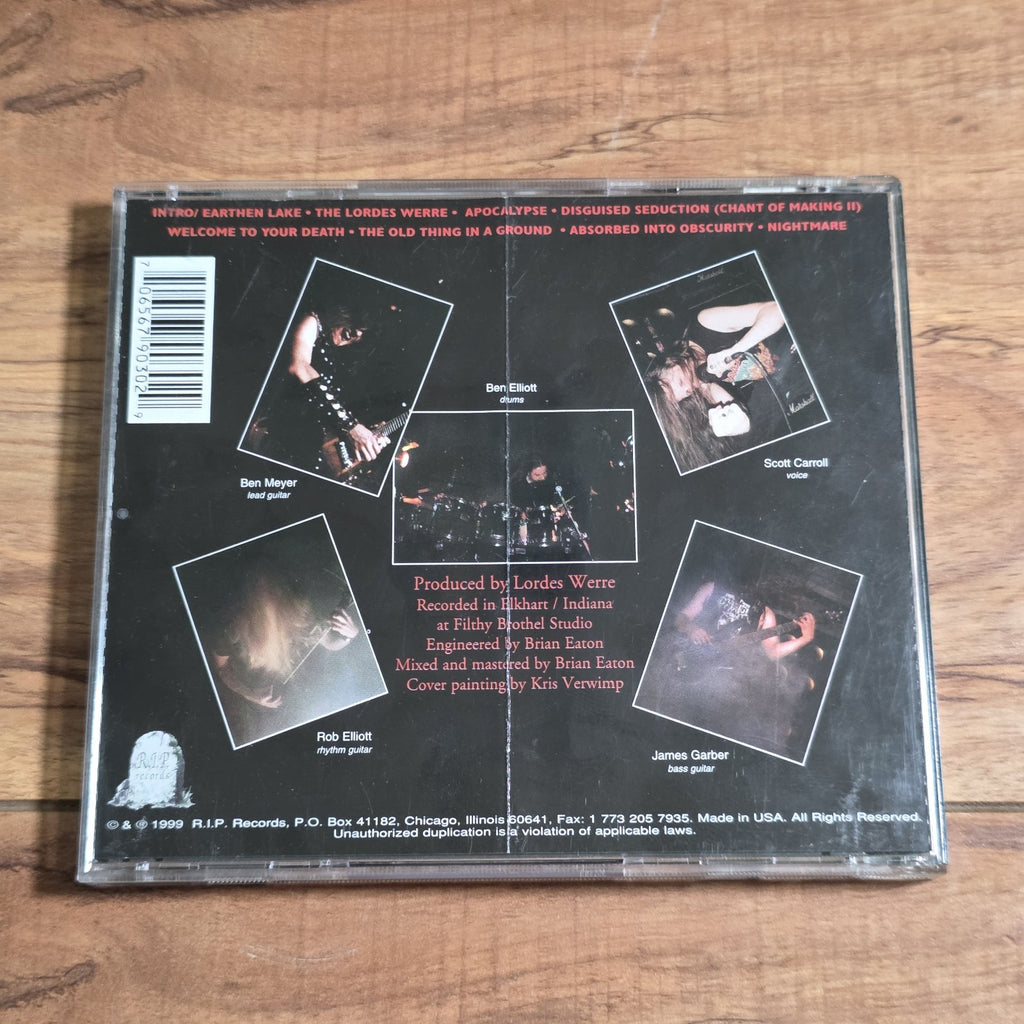 Lordes Werre - Demon Crusades CD Album 1999 Heavy Metal Rare HTF