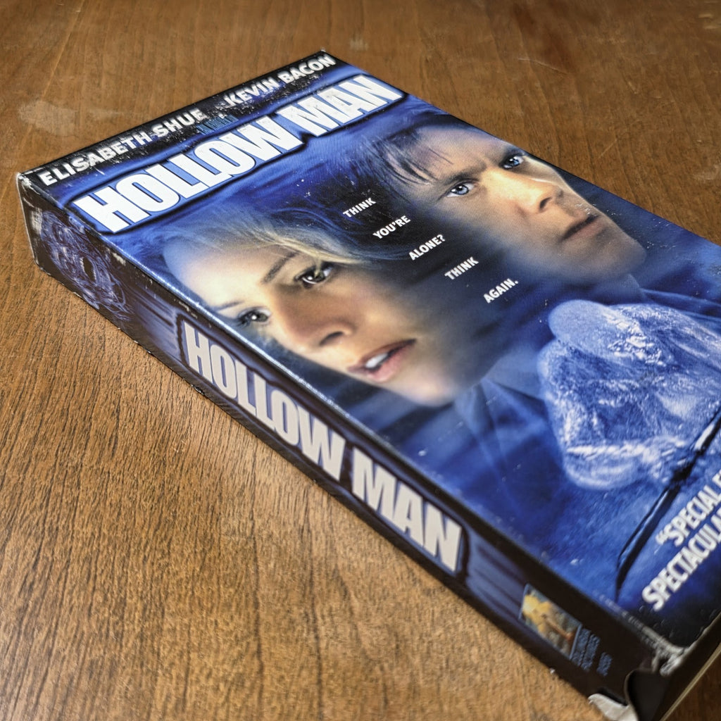 Hollow Man 2000 VHS Paul Verhoeven Sci-Fi Thriller 2001 Kevin Bacon