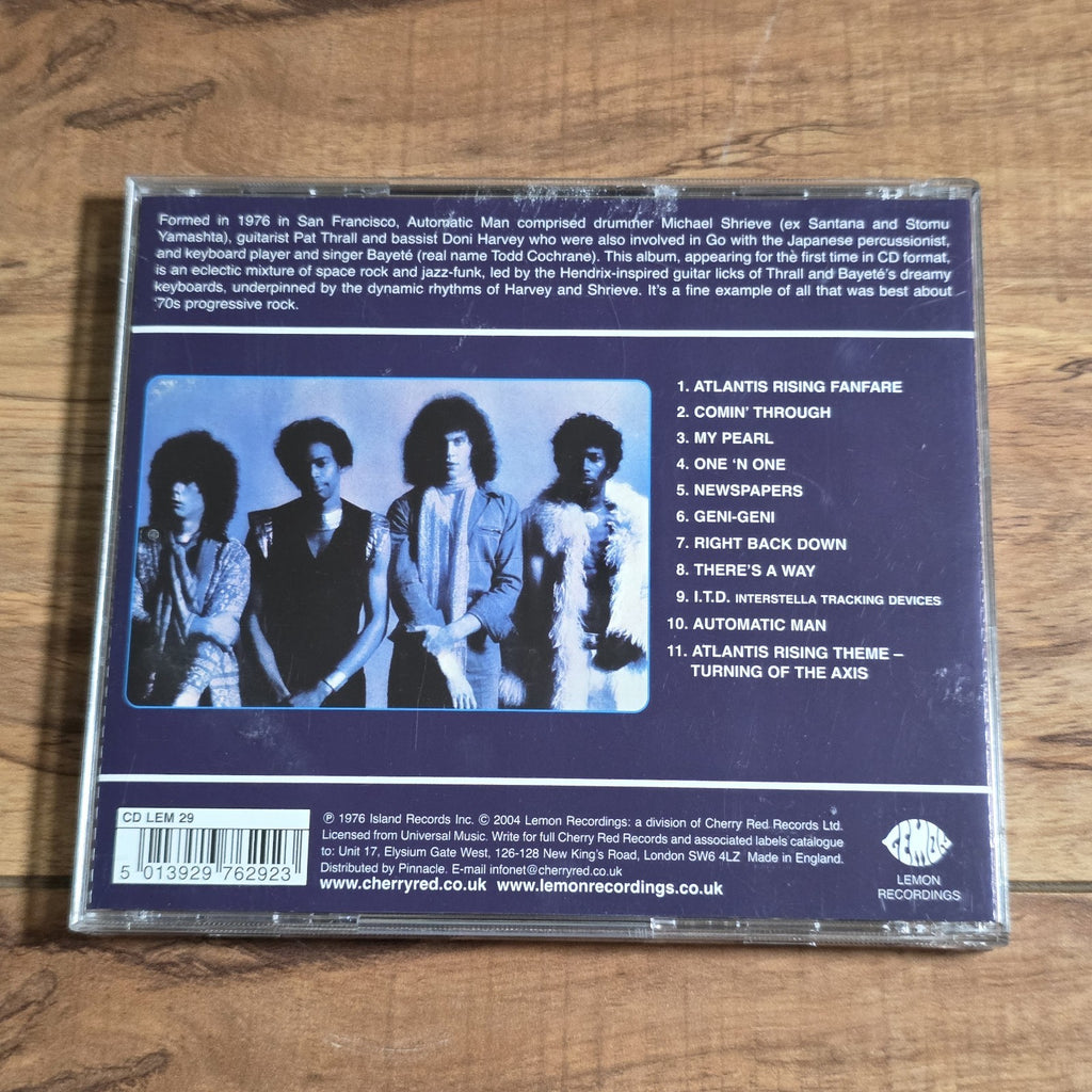 Automatic Man - Self-Titled CD Album Remaster Import Prog Rock Rare HTF
