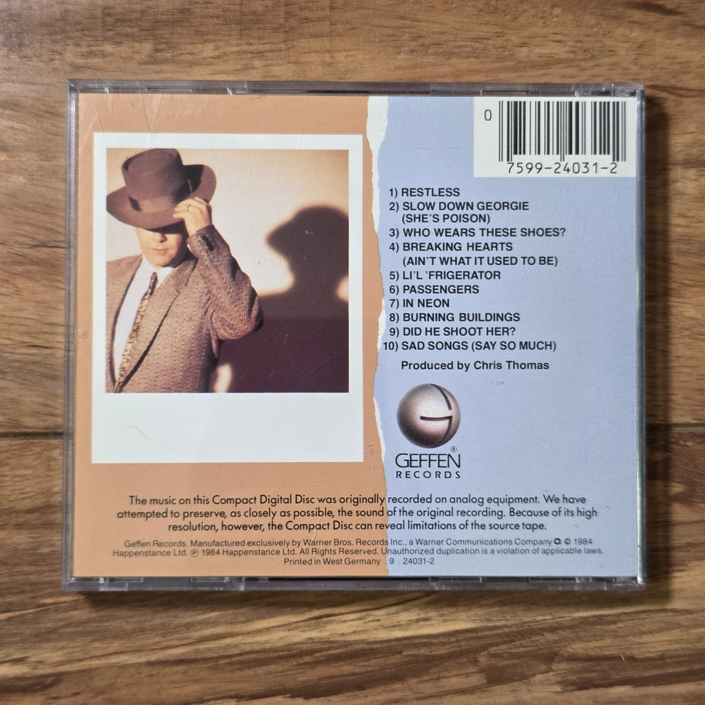 Elton John - Breaking Hearts CD 1984 West Germany Target PopRock Rare HTF