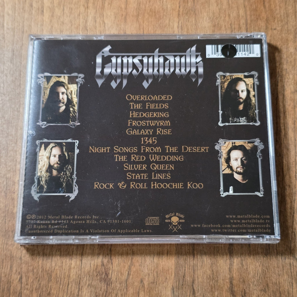 Gypsyhawk - Revelry & Resilience CD Album 2012 Hard Rock Metal Blade Records