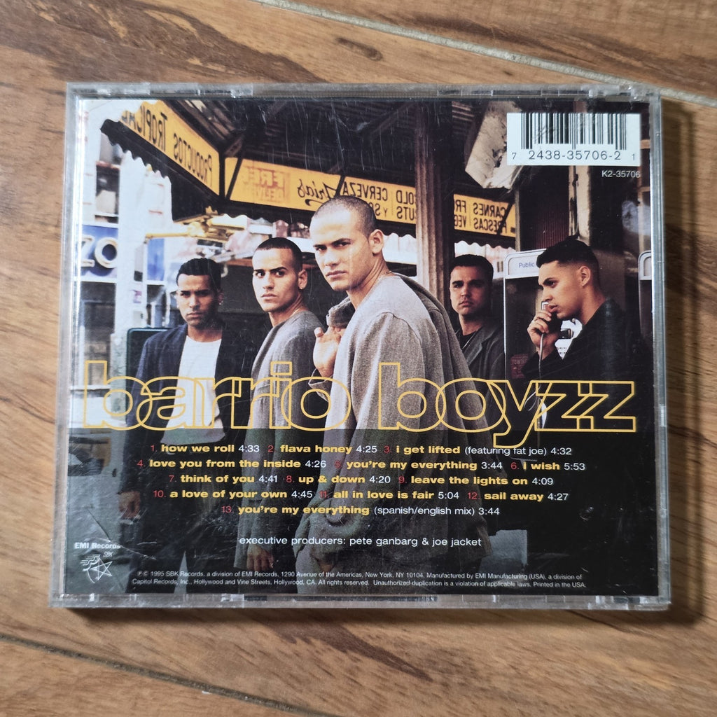 Barrio Boyzz - How We Roll CD 1995 EMI Latin Sealed Pop R&B Rare OOP