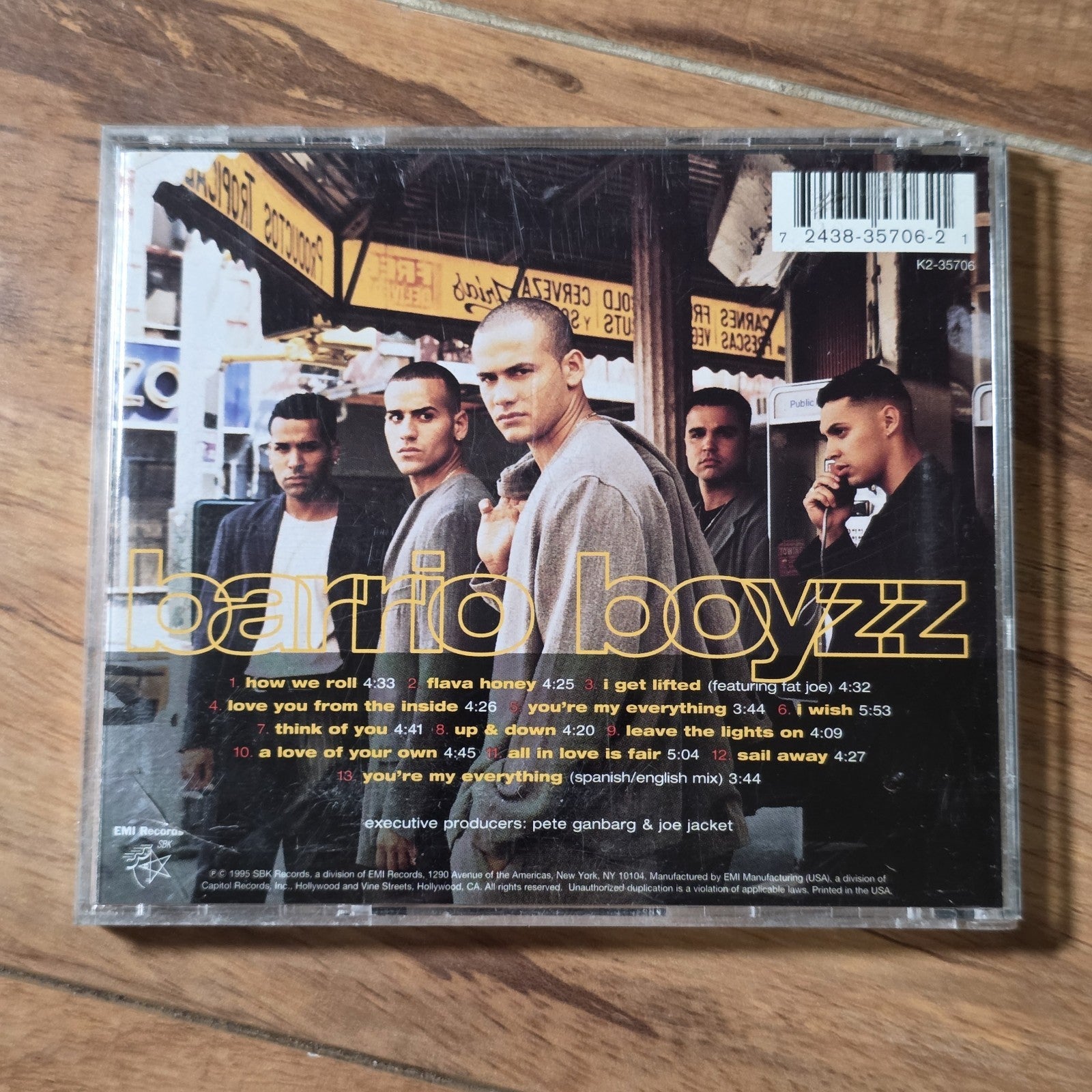 Barrio Boyzz - How We Roll CD 1995 EMI Latin Sealed Pop R&B Rare OOP