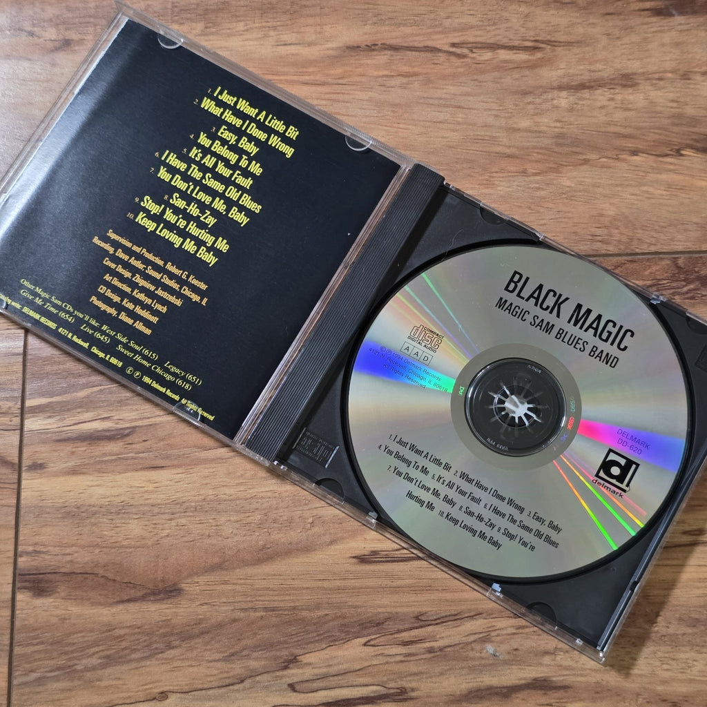 Magic Sam Blues Band - Black Magic CD Album 1994 Blues