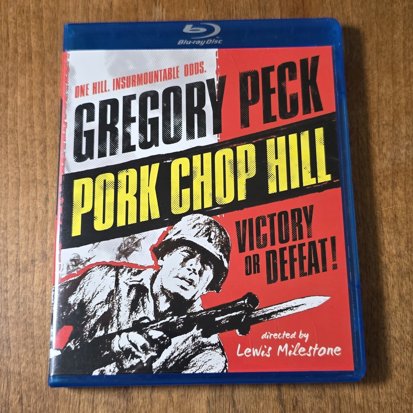 Pork Chop Hill Blu-ray 1959 War Gregory Peck Olive Films HTF