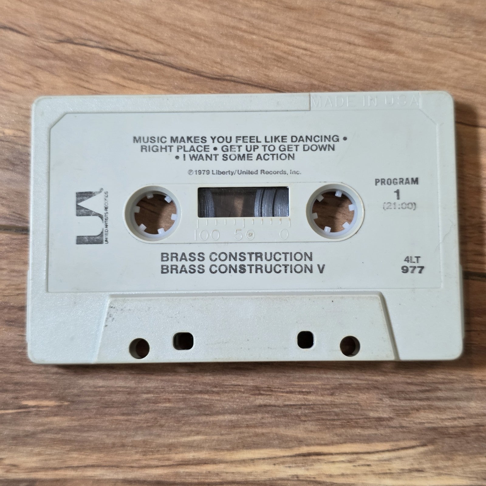 Brass Construction - Brass Construction V Album 1979 Funk Soul Cassette UA