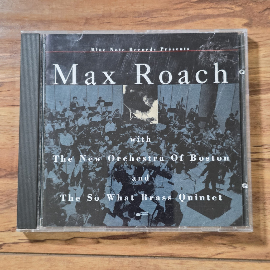 Max Roach - With the New Orchestra of Boston CD 1996 Autographed Signed Rare HTF