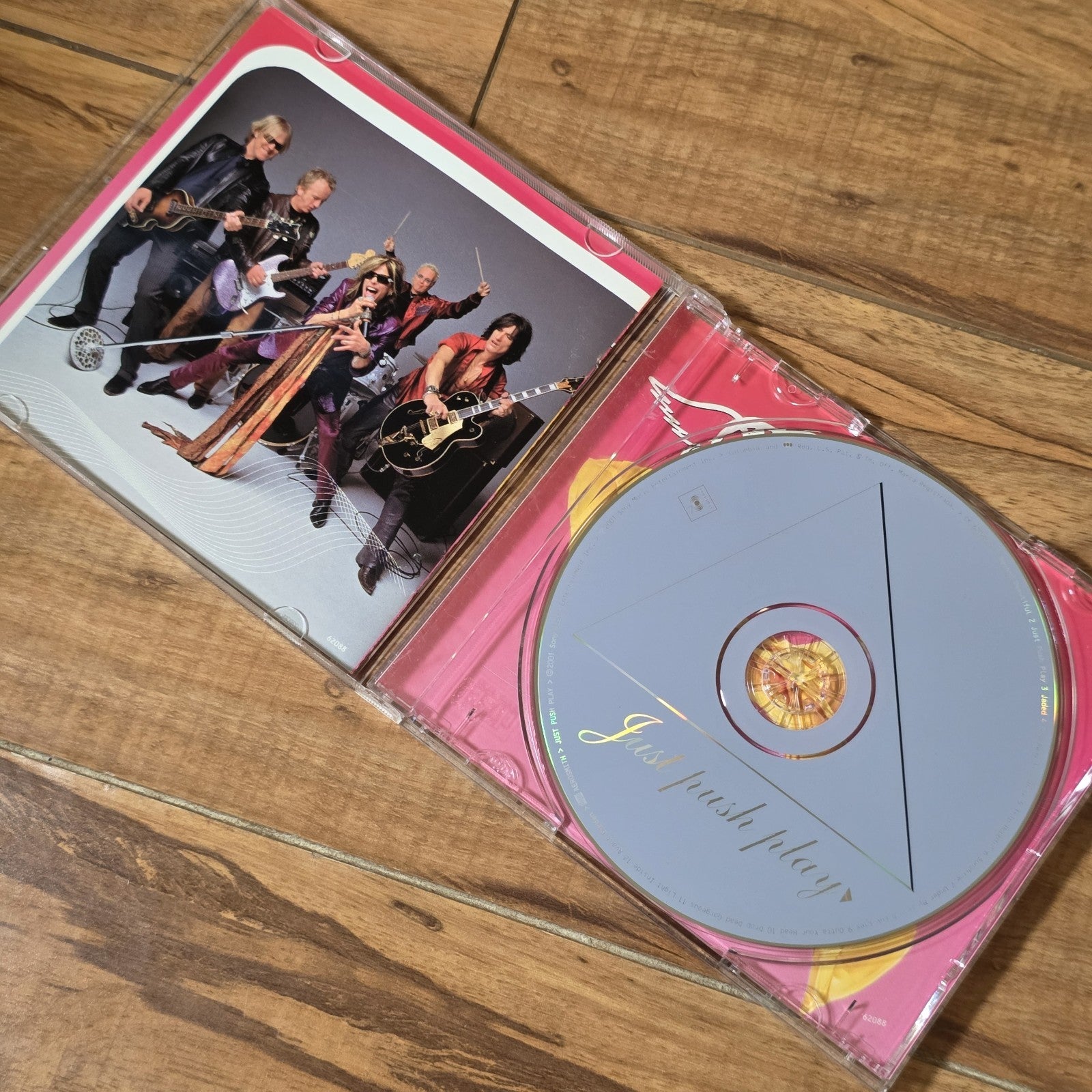 Aerosmith - Just Push Play CD 2001 Columbia Records Hard Rock Steven Tyler