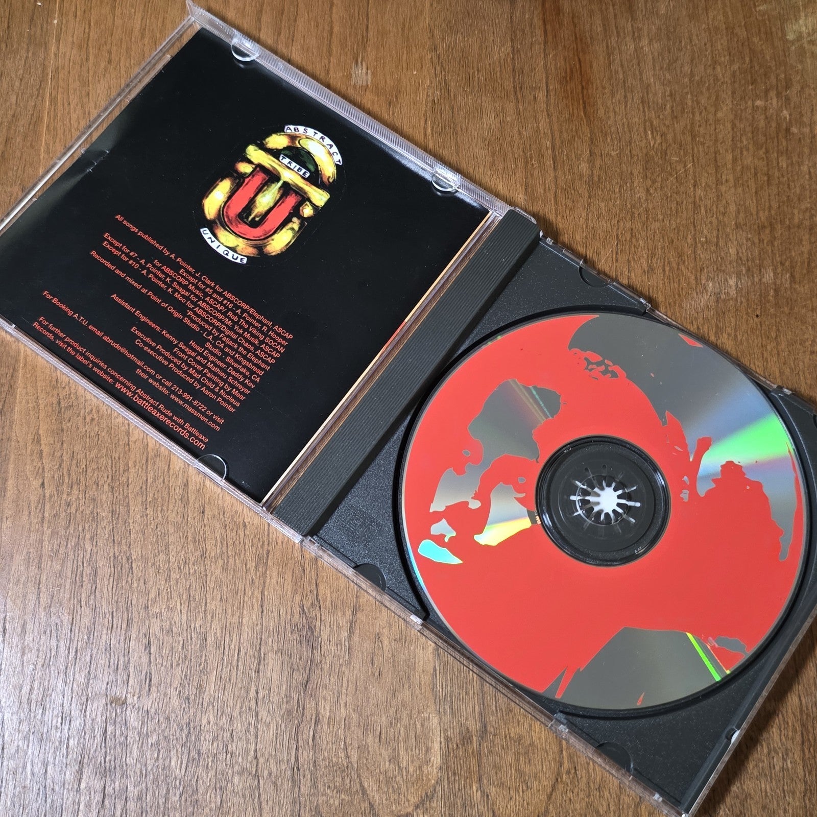 Abstract Rude - P.A.I.N.T. CD 2001 Battle Axe Records Underground Hip Hop Rap