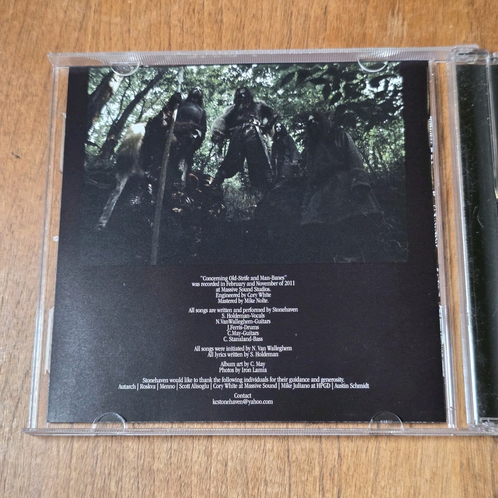 Stonehaven - Concerning Old-Strife and Man-Banes CD Album 2012 Death Metal