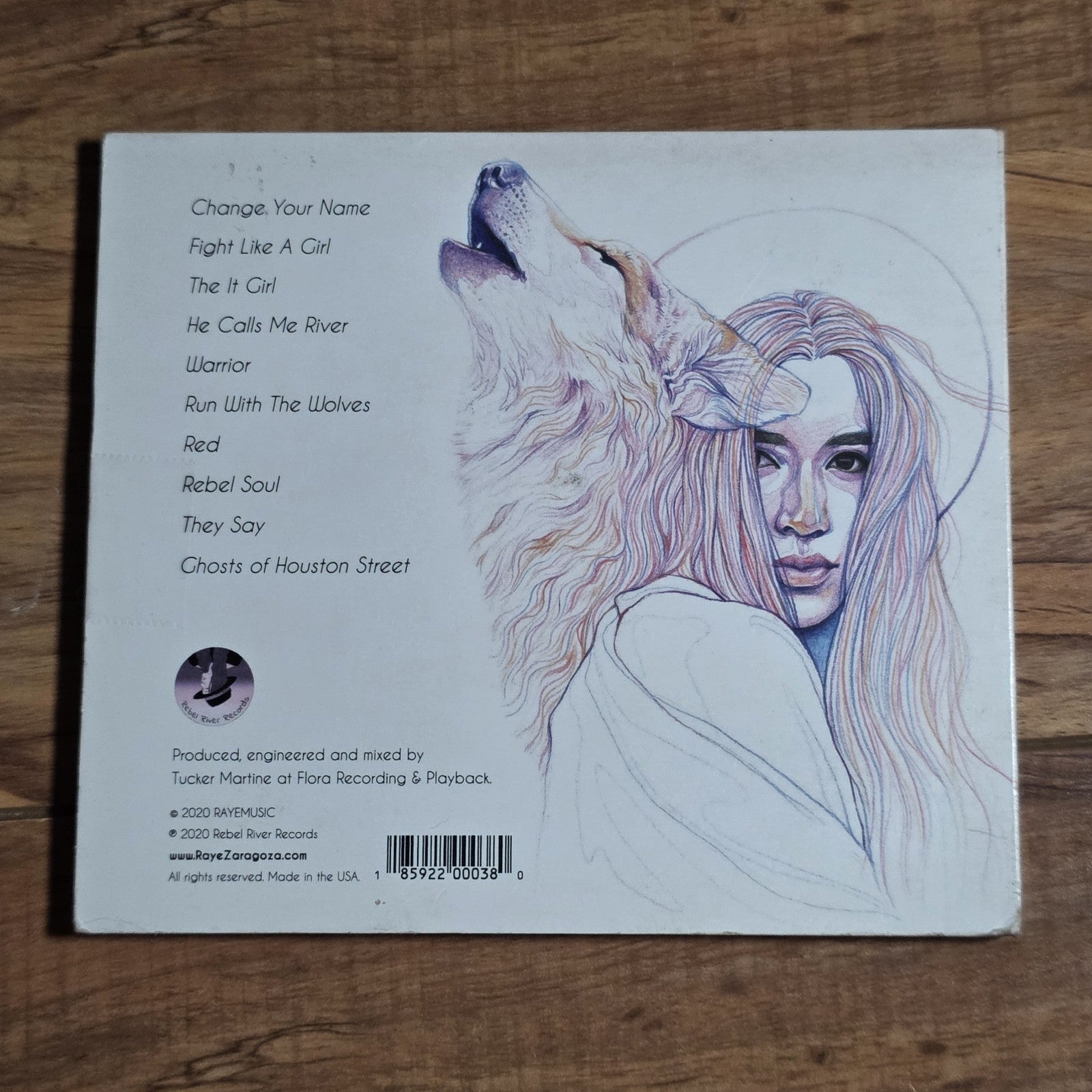 Raye Zaragoza - Woman In Color CD 2020 Folk Digipak Signed Autographed Rare HTF