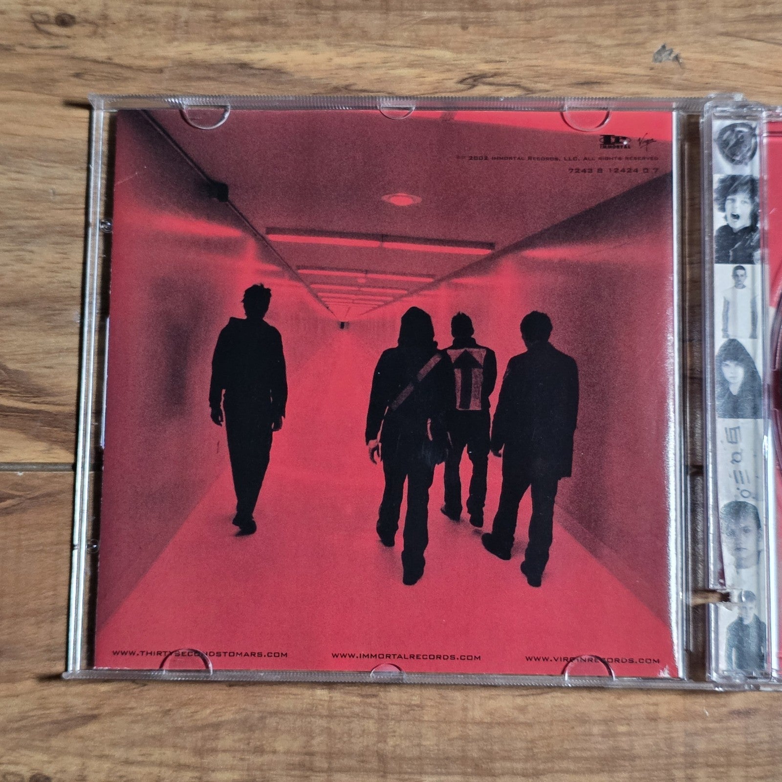 Thirty Seconds to Mars - Self-Titled CD Album 2002 Alternative Rock