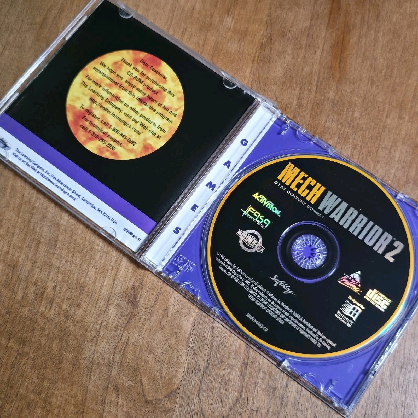 MechWarrior 2: 31st Century Combat PC 1996 Simulator CD-ROM