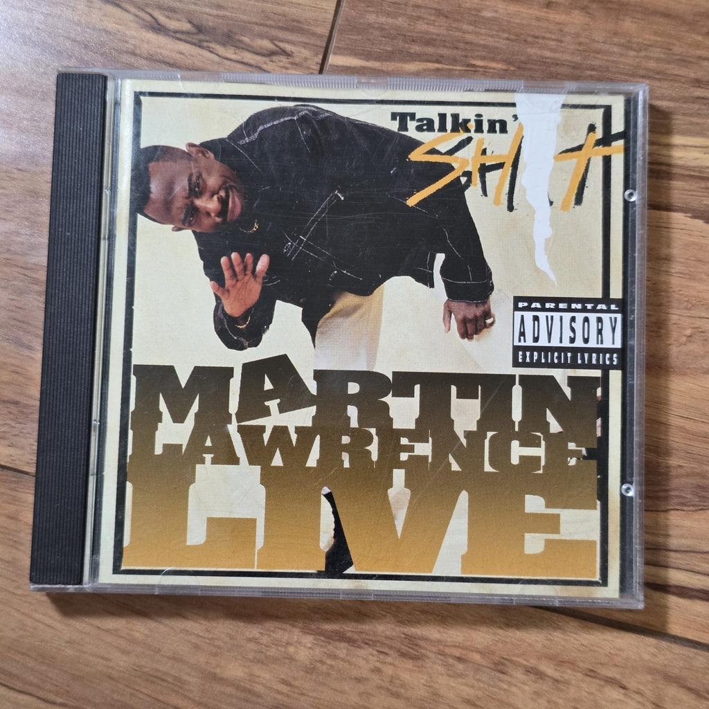 Martin Lawrence - Live: Talkin Shit CD 1993 Will Smith Bad Boys Comedy Stand Up
