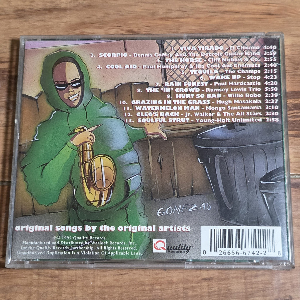 Instrumentals From Back In Da Day CD Compilation 1995 Hip Hop Soul Funk