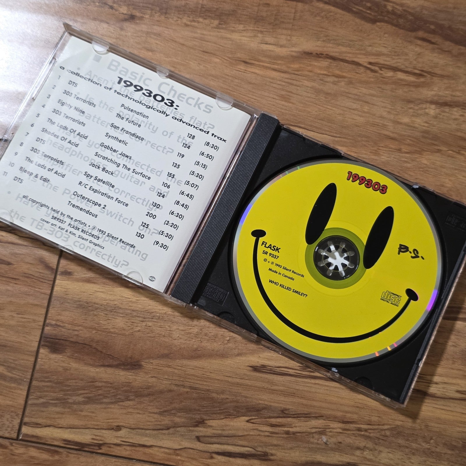 199303 A Collection of Technologically Advanced Trax CD 1993 Techno Electronic