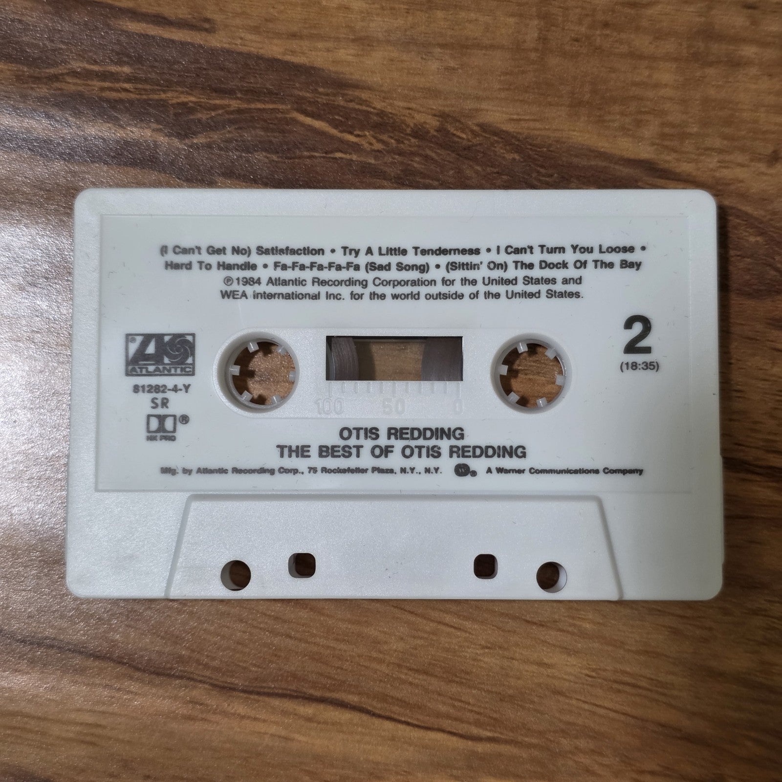 Otis Redding - Best Of Album Soul Funk 1960s Cassette Dock Of The Bay My Girl