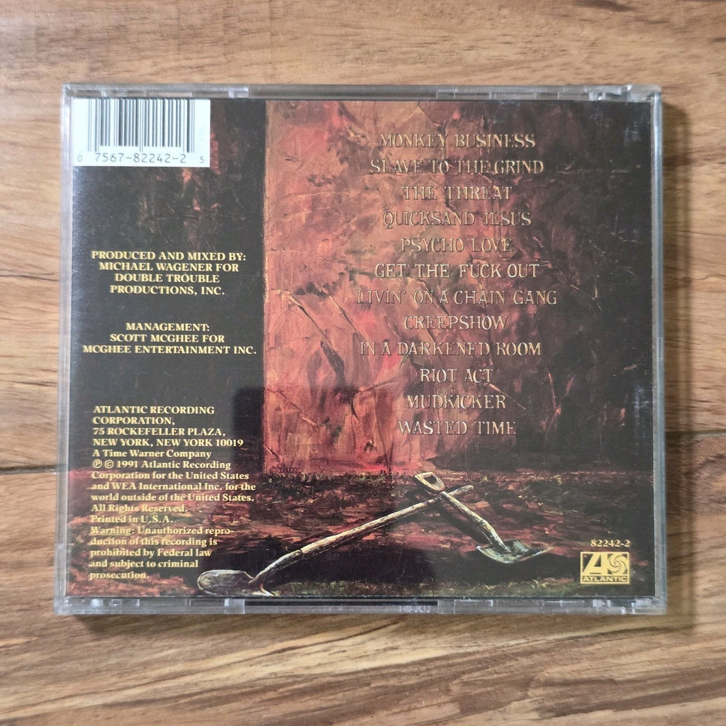 Skid Row - Slave to the Grind CD Album 1991 Glam Metal Heavy Metal