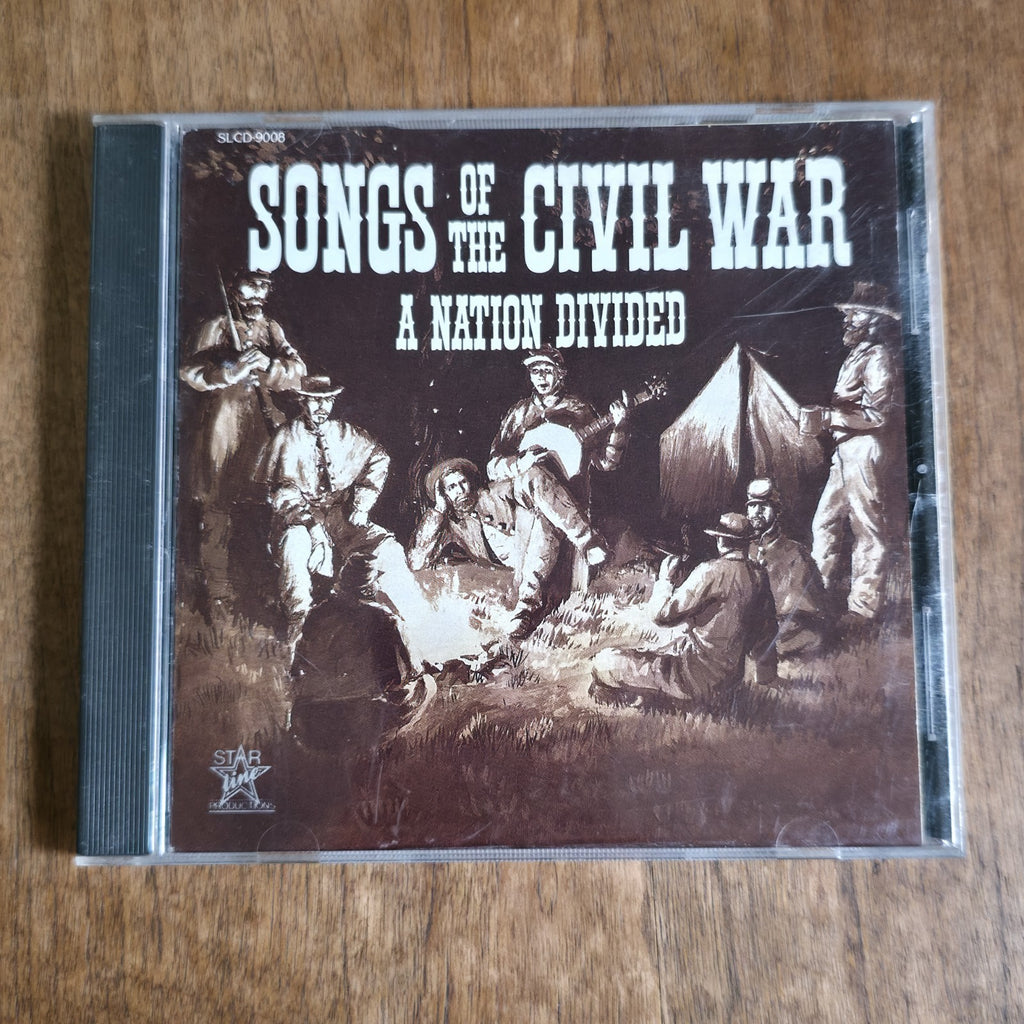 Various Artists - Songs Of The Civil War: A Nation Divided CD 1991 Folk Rock