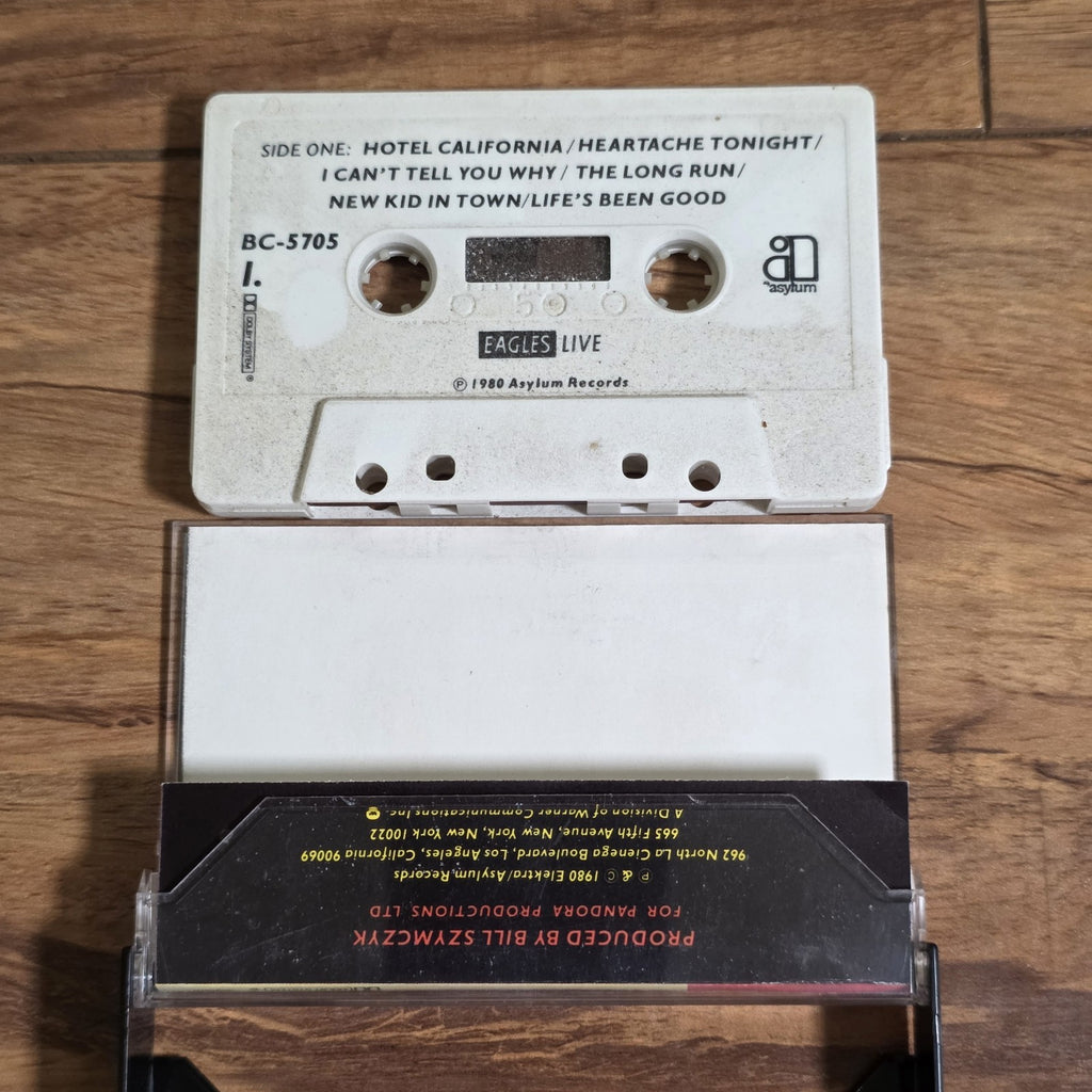 Eagles - Eagles Live Cassette Live Album 1980 Classic Rock